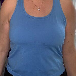 Lululemon Swiftly Tech Racerback Tank Top Blue Size 14 *Waist Length